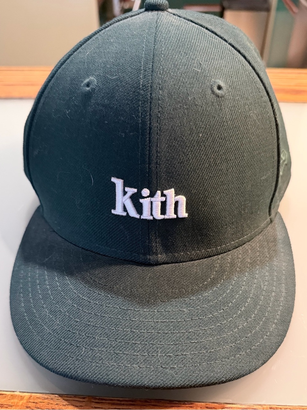 New Era dark green LA Kith Embroidered Baseball Cap